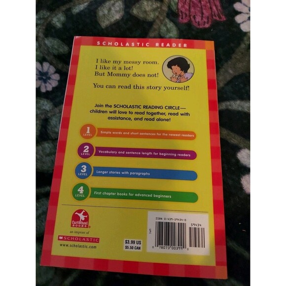 My Messy Room by Mary Packard (1993, Paperback) Kids Book My First Hello Reader - Picture 3 of 3